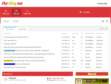 Tablet Screenshot of chodongnai.vn